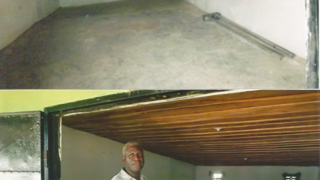 Construction of warehouse for supplies storage (Late 2015)