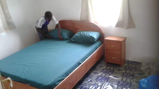 Completed housing for medical staff (October 2018)